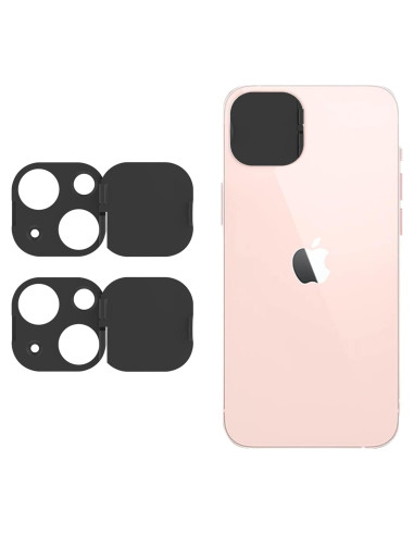 Cubierta de Cámara MakLuen para iPhone 14/14 Plus - Negro