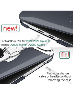 Carcasa DONGKE para MacBook Pro 13" 2020-2024 Astronauta 2