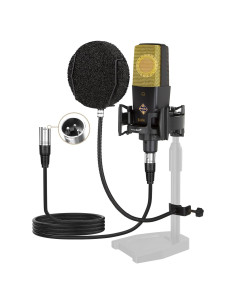 Micrófono de Estudio PROAR C414 XLR 25mm Cardioide para PC