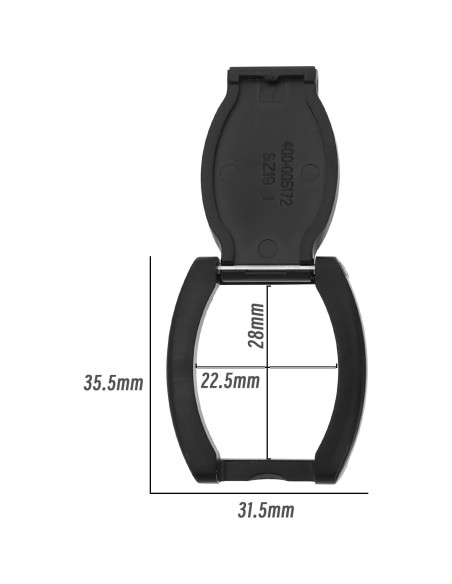 Tapa de Privacidad para Webcam El Señor de las Herramientas ABS Negro