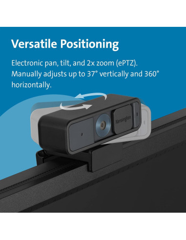 Webcam Kensington W2005 1080P con Enfoque Automático