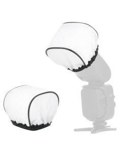 Cubierta Difusora de Flash Cosmos 2 Pcs para Cámara DSLR