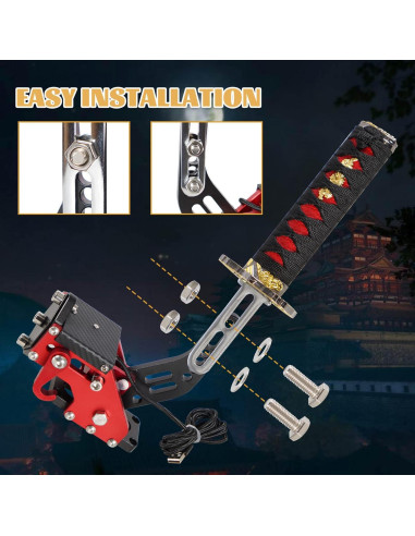 Freno de Mano USB YESHMA 15cm Sensor Hall Sin Contacto