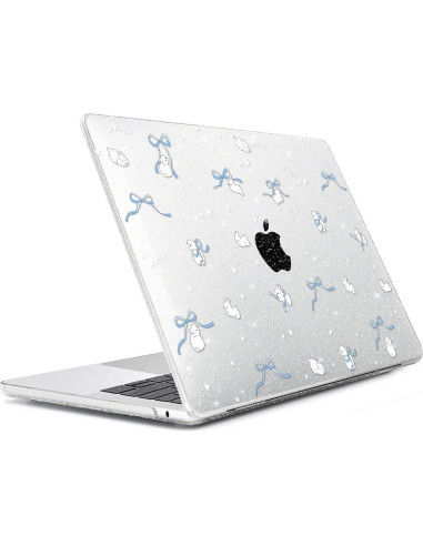 Funda Dura HOHAIYOO para MacBook Air 15" M4 M3 M2 Liquid Retina