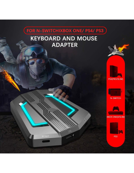 Combo Teclado y Ratón para Juegos FELiCON T1 Retroiluminado RGB Combo Teclado y Ratón para Juegos FELiCON T1 Retroiluminado RGB