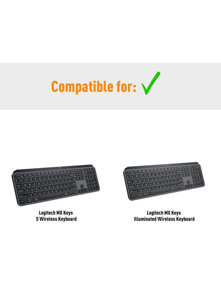 Funda LTGEM para Teclado Inalámbrico Logitech MX Keys S