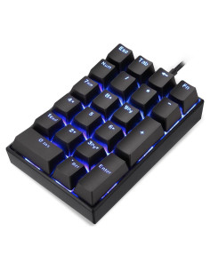 Teclado Numérico Mecánico MOTOSPEED K23 Rojo USB 21 Teclas