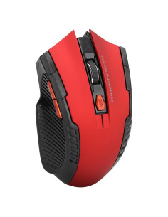 Ratón Gaming Mecánico Archuu 2.4G 1600 DPI Ergonómico Rojo