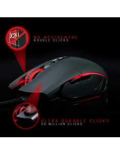 Ratón Gaming Bloody SP80 Óptico 16000 FPS - Ergonomía Antideslizante 2