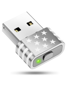Geyes Movedor de Mouse Indetectable USB Plata - 2 Modos
