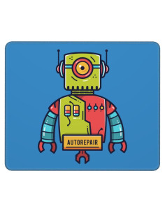 Alfombrilla de Ratón Mecánico QIZYOQA 25.4x30.48 cm Antideslizante