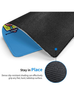 Alfombrilla de Ratón Mecánico QIZYOQA 25.4x30.48 cm Antideslizante 2