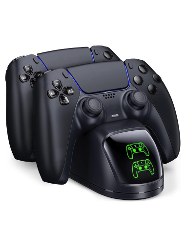 Estación de Carga Doble HELLISTRKE para Controladores PS5