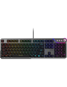 Teclado Mecánico MSI Strike 600 - Kailh Midnight Pro Silent 2