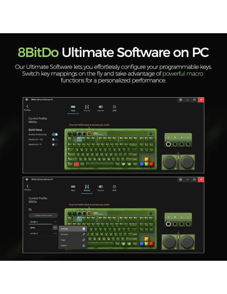 Teclado Mecánico Retro AKNES + Ratón Inalámbrico PAW 3395