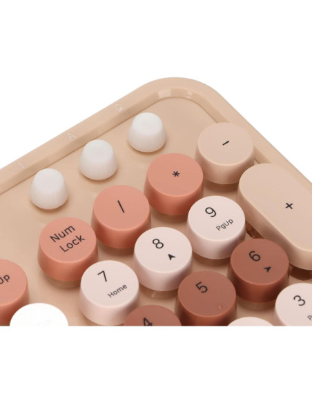 Combo Teclado y Ratón Ergonómico Dilwe 104 Teclas USB