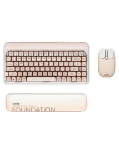 Teclado Mecánico LOFREE DOT Foundation + Ratón Té con Leche