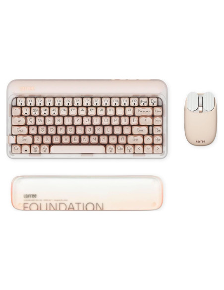 Teclado Mecánico LOFREE DOT Foundation + Ratón Té con Leche