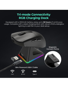 Paquete Teclado Mecánico Tecware Spectre 75% + Ratón Gaming EX1 2