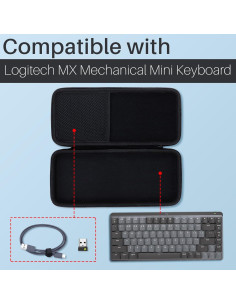 Funda para Mouse M720 y Teclado Mini Mecánico Logitech MX 2