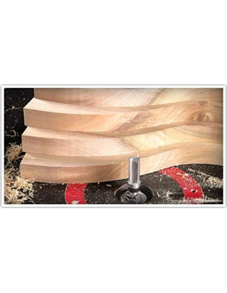 Fresa de Plantilla Amana Tool 45365 Carburo 2.54 cm