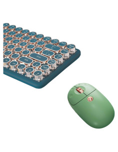 Teclado Mecánico Retro Estilo Máquina de Escribir TISHLED