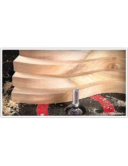 Fresa de Plantilla Amana Tool 45365 Carburo 2.54 cm