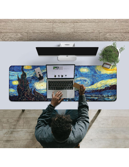 Alfombrilla de Ratón Gaming XXL Cacoy 120x40cm Antideslizante