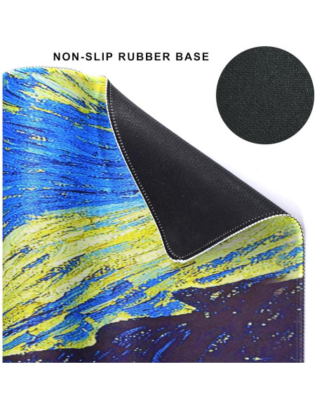 Alfombrilla de Ratón Gaming XXL Cacoy 120x40cm Antideslizante