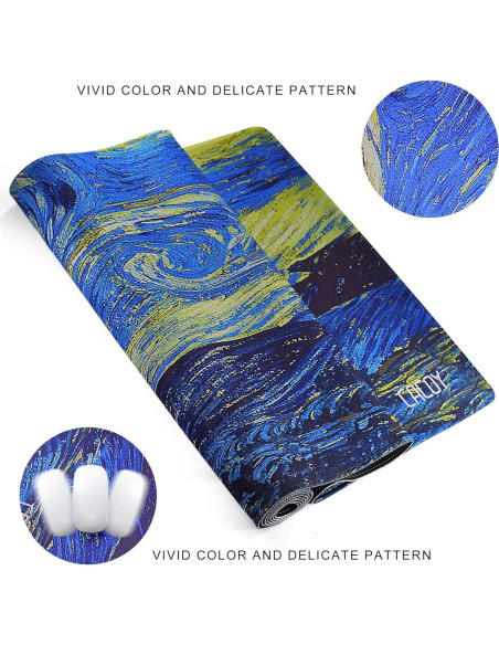 Alfombrilla de Ratón Gaming XXL Cacoy 120x40cm Antideslizante