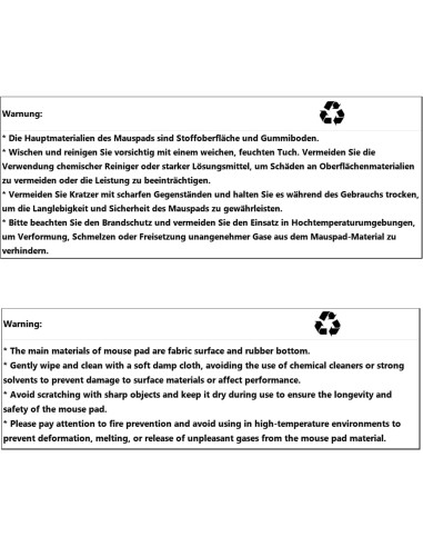 Alfombrilla de Ratón Gaming XXL Cacoy 120x40cm Antideslizante