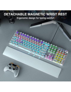 Combo Teclado Mecánico AULA F2088 y Ratón Inalámbrico SC100 2