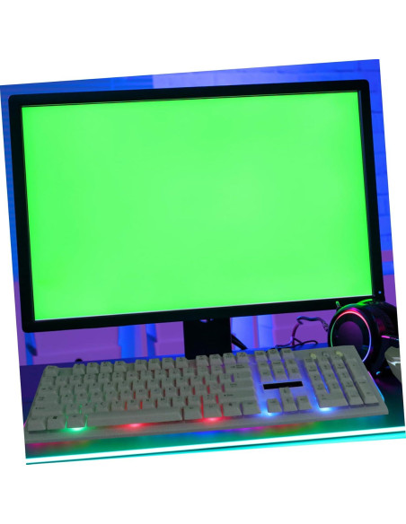 Conjunto Teclado y Ratón USB OSALADI Ergonómico 45x14cm