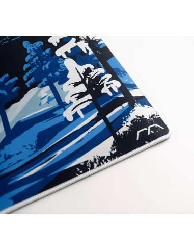 Alfombrilla de Ratón 2XL MK Skyline Azul/Blanco 914x406mm