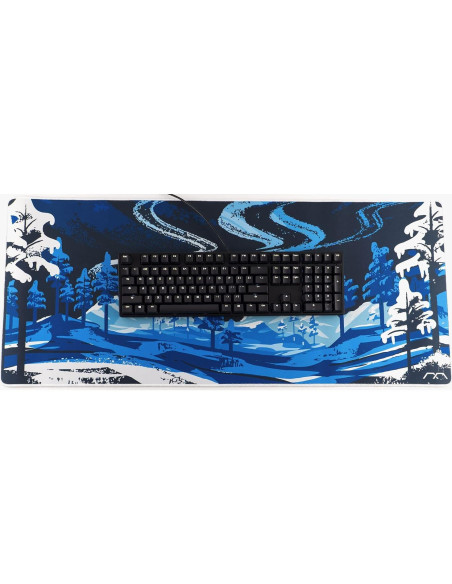Alfombrilla de Ratón 2XL MK Skyline Azul/Blanco 914x406mm Alfombrilla de Ratón 2XL MK Skyline Azul/Blanco 914x406mm