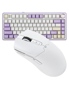 Teclado Mecánico Gasket EPOMAKER F75 + Ratón Gaming Inalámbrico