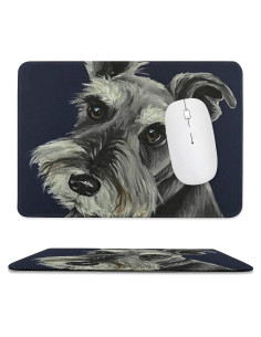 Alfombrilla de Ratón Sedoied Schnauzer 30x25 cm Antideslizante