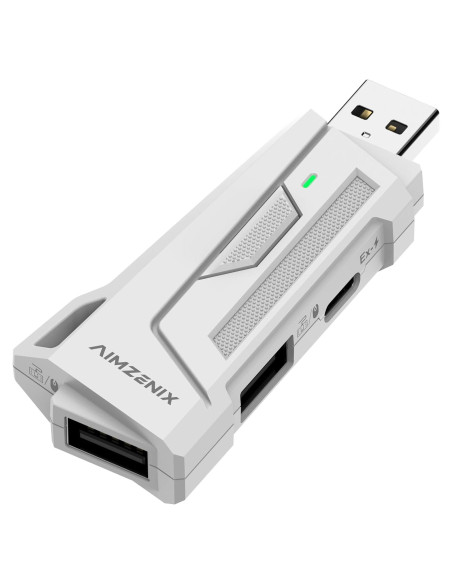 Adaptador de Teclado y Ratón Joso AX200 para PC - Asistencia de Apuntado
