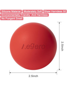 Pelotas de Masaje Aegero para Liberación Miofascial 2Pack 2