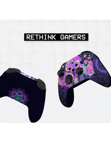 Controlador Inalámbrico Xbox BCB Hongos Psicodélicos 363g