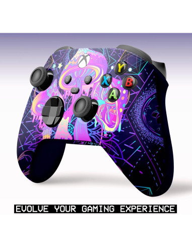 Controlador Inalámbrico Xbox BCB Hongos Psicodélicos 363g