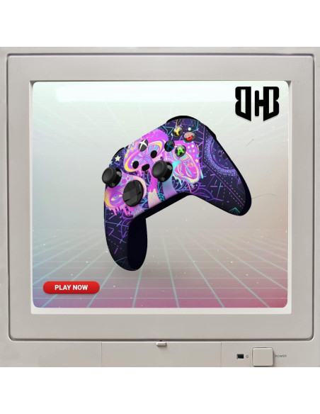 Controlador Inalámbrico Xbox BCB Hongos Psicodélicos 363g