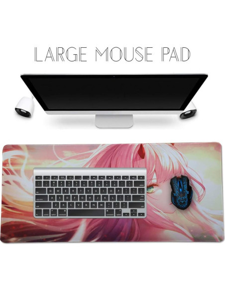 Alfombrilla de Ratón Imegny Extendida 90x40 cm Antideslizante Alfombrilla de Ratón Imegny Extendida 90x40 cm Antideslizante