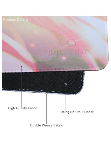 Alfombrilla de Ratón Imegny Extendida 90x40 cm Antideslizante