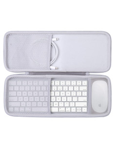 Funda Dura co2CREA para Apple Magic Keyboard y Mouse - Blanca