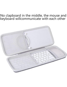 Funda Dura co2CREA para Apple Magic Keyboard y Mouse - Blanca 2