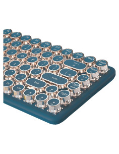 Teclado Mecánico Inalámbrico TISHLED G502 Retro LED 84 Teclas