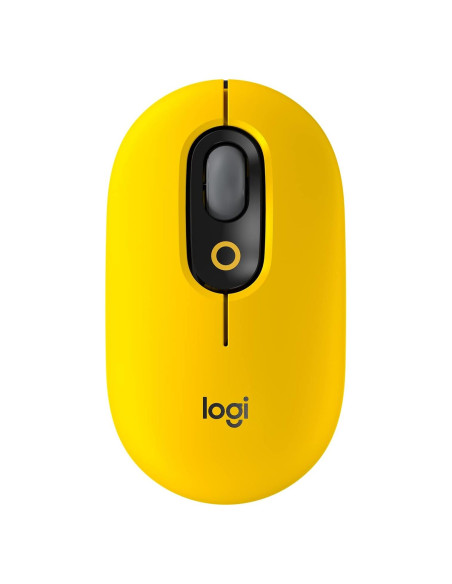 Logitech POP Mouse Inalámbrico Silencioso Amarillo - Personalizable Logitech POP Mouse Inalámbrico Silencioso Amarillo - Personalizable
