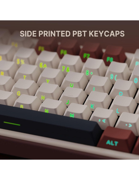 Teclado Mecánico Inalámbrico RK Royal Kludge R87 Pro RGB 75%