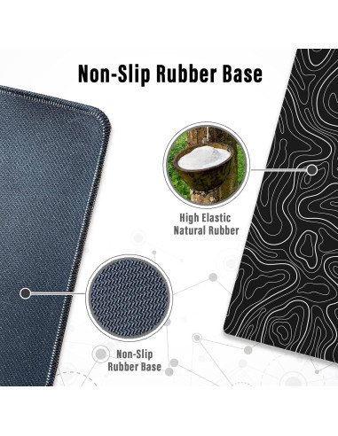 Alfombrilla de Ratón Grande Ovenbird 80x30 cm Antideslizante